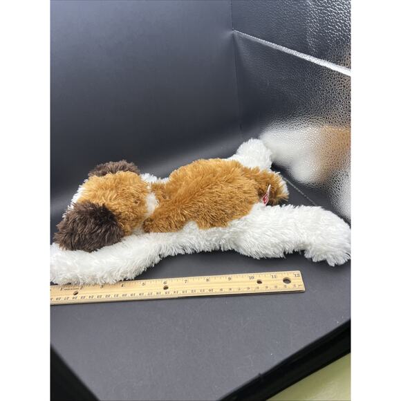 Ty Classic 14" YODELER St. Bernard Dog Soft Plush 2010 Floppy Puppy - Picture 3 of 7